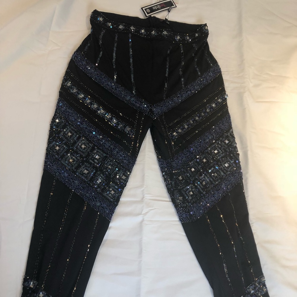 ASOS CURVE beaded pants US 18 lovedrobe brand